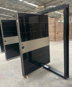 Modern Sundoor celik Kapi steel pivot door 