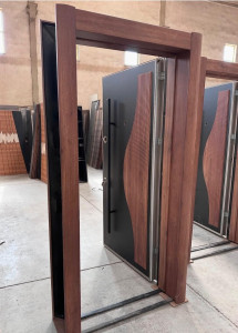 Turkish Security Door made from steel frame with a composite surface