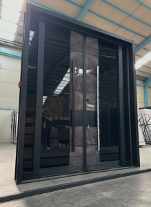 Aluminum-framed Security Sliding door 