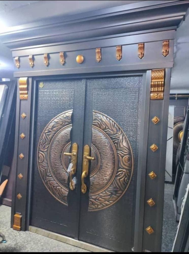 Glass & Steel Hybrid Security Door