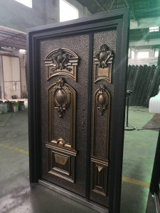 Sculpted Panel Security Door