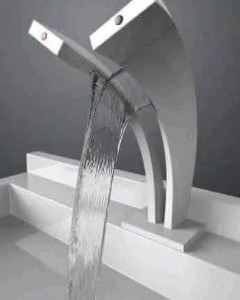 Gold Swan Bathroom Sink Facuet