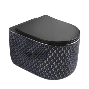 Maxen Lena Wall-hung, rimless toilet bowl with a soft-close slim seat