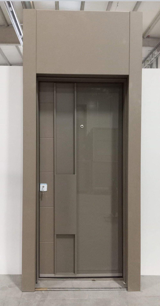 Modern Metal Entry Door