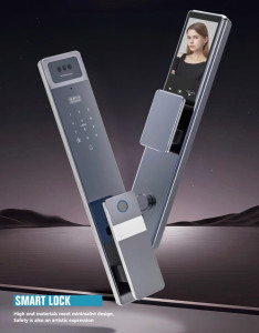  Smart Door Lock with ficial recognition Technology
