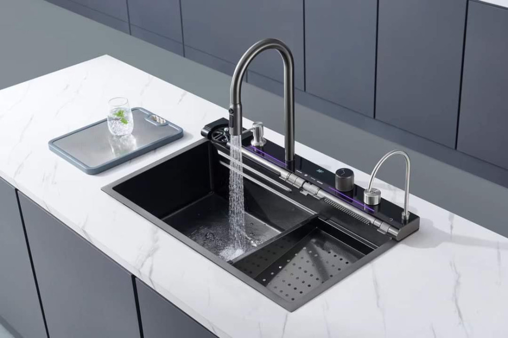 Modern kitchen sink